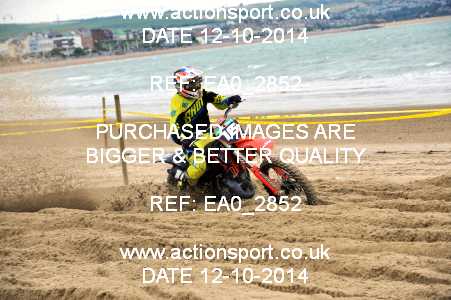 Photo: EA0_2852 ActionSport Photography 12/10/2014 AMCA Purbeck MXC - Weymouth Beach Race  _1_Juniors #16