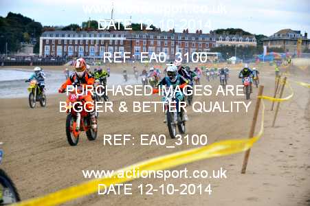 Photo: EA0_3100 ActionSport Photography 12/10/2014 AMCA Purbeck MXC - Weymouth Beach Race  _2_Seniors #114