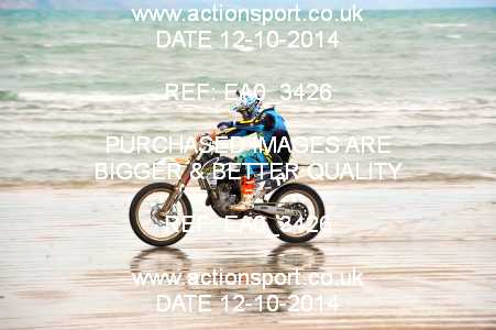 Photo: EA0_3426 ActionSport Photography 12/10/2014 AMCA Purbeck MXC - Weymouth Beach Race  _2_Seniors #77