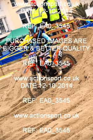 Photo: EA0_3545 ActionSport Photography 12/10/2014 AMCA Purbeck MXC - Weymouth Beach Race  _2_Seniors #223