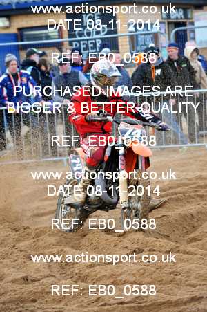 Photo: EB0_0588 ActionSport Photography 8,9/11/2014 AMCA Skegness Beach Race [Sat/Sun]  _1_Clubman #74