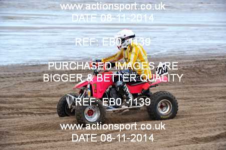 Photo: EB0_1139 ActionSport Photography 8,9/11/2014 AMCA Skegness Beach Race [Sat/Sun]  _2_Quads-Sidecars #223
