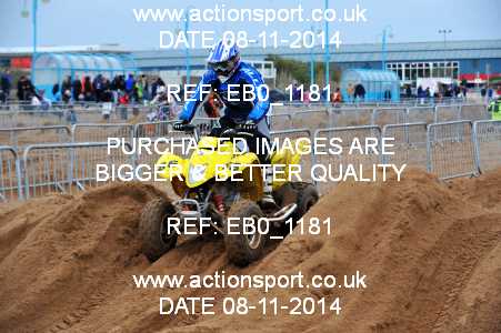 Photo: EB0_1181 ActionSport Photography 8,9/11/2014 AMCA Skegness Beach Race [Sat/Sun]  _2_Quads-Sidecars #86