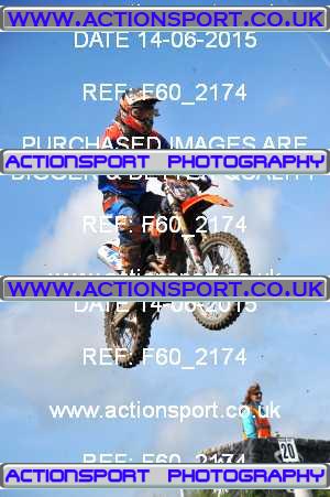 Photo: F60_2174 ActionSport Photography 14/06/2015 ACU Premier MX - Foxhills  _2_JuniorA #64