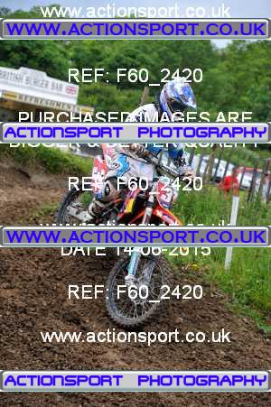 Photo: F60_2420 ActionSport Photography 14/06/2015 ACU Premier MX - Foxhills  _3_JuniorB #37