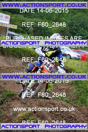 Photo: F60_2648 ActionSport Photography 14/06/2015 ACU Premier MX - Foxhills  _4_JuniorC #144