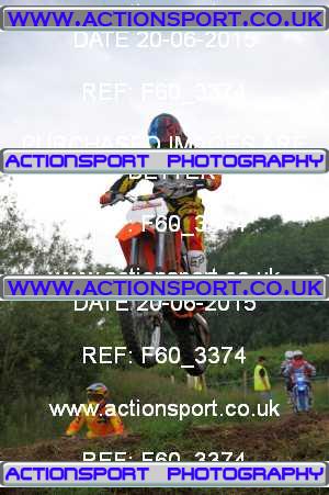 Photo: F60_3374 ActionSport Photography 20/06/2015 Thornbury MX Practice - Thornbury Moto Parc _3_Juniors
