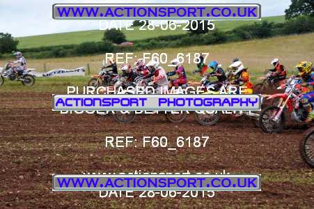 Photo: F60_6187 ActionSport Photography 28/06/2015 AMCA Polesworth MCC - Stipers Hill  _4_MX2Juniors #9990