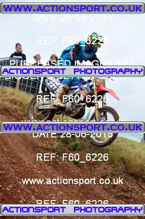 Photo: F60_6226 ActionSport Photography 28/06/2015 AMCA Polesworth MCC - Stipers Hill  _4_MX2Juniors #221
