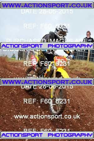 Photo: F60_6231 ActionSport Photography 28/06/2015 AMCA Polesworth MCC - Stipers Hill  _4_MX2Juniors #119