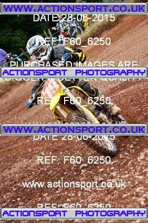 Photo: F60_6250 ActionSport Photography 28/06/2015 AMCA Polesworth MCC - Stipers Hill  _4_MX2Juniors #119