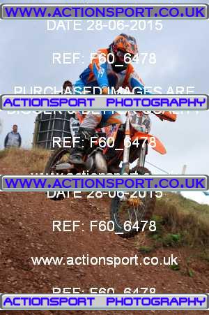 Photo: F60_6478 ActionSport Photography 28/06/2015 AMCA Polesworth MCC - Stipers Hill  _7_MX1Juniors #114