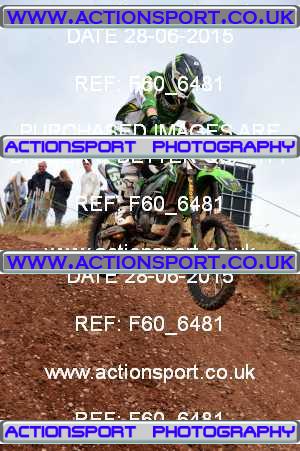 Photo: F60_6481 ActionSport Photography 28/06/2015 AMCA Polesworth MCC - Stipers Hill  _7_MX1Juniors #155