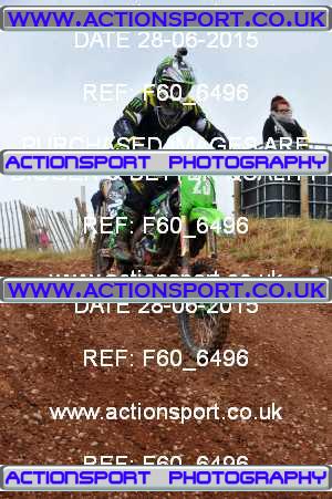 Photo: F60_6496 ActionSport Photography 28/06/2015 AMCA Polesworth MCC - Stipers Hill  _7_MX1Juniors #23