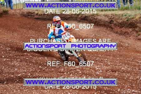 Photo: F60_6507 ActionSport Photography 28/06/2015 AMCA Polesworth MCC - Stipers Hill  _7_MX1Juniors #114