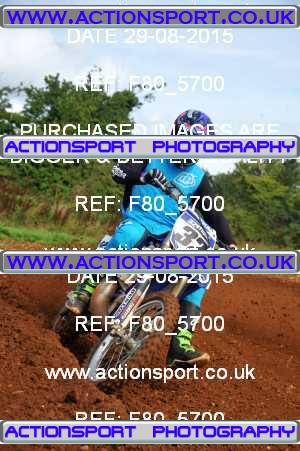 Photo: F80_5700 ActionSport Photography 29/08/2015 Thornbury MX Practice - Westonbirt _4_Juniors