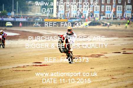 Photo: FA0_2373 ActionSport Photography 11/10/2015 AMCA Purbeck MXC Weymouth Beach Race  _1_Juniors #45