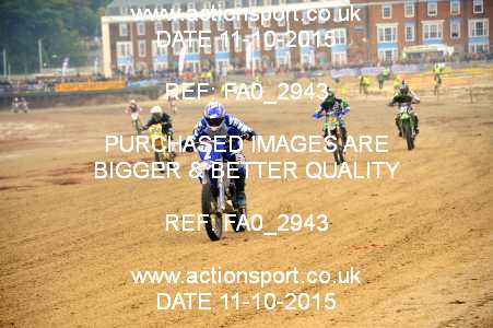 Photo: FA0_2943 ActionSport Photography 11/10/2015 AMCA Purbeck MXC Weymouth Beach Race  _1_Juniors #2