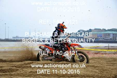 Photo: FA0_3121 ActionSport Photography 11/10/2015 AMCA Purbeck MXC Weymouth Beach Race  _1_Juniors #45