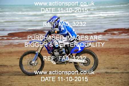 Photo: FA0_3232 ActionSport Photography 11/10/2015 AMCA Purbeck MXC Weymouth Beach Race  _1_Juniors #2