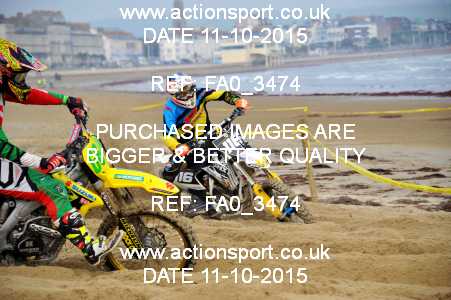 Photo: FA0_3474 ActionSport Photography 11/10/2015 AMCA Purbeck MXC Weymouth Beach Race  _2_Seniors #116