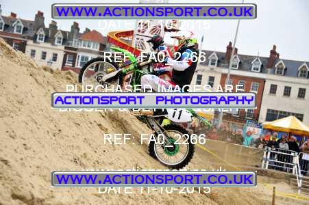 Photo: FA0_2266 ActionSport Photography 11/10/2015 AMCA Purbeck MXC Weymouth Beach Race  _1_Juniors #11
