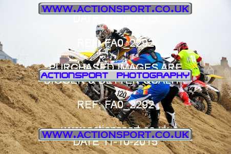 Photo: FA0_2292 ActionSport Photography 11/10/2015 AMCA Purbeck MXC Weymouth Beach Race  _1_Juniors #120