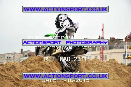 Photo: FA0_2311 ActionSport Photography 11/10/2015 AMCA Purbeck MXC Weymouth Beach Race  _1_Juniors #430