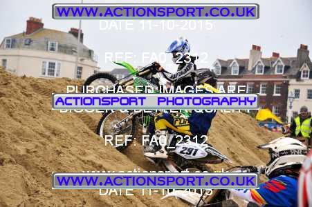 Photo: FA0_2312 ActionSport Photography 11/10/2015 AMCA Purbeck MXC Weymouth Beach Race  _1_Juniors : Unidentified