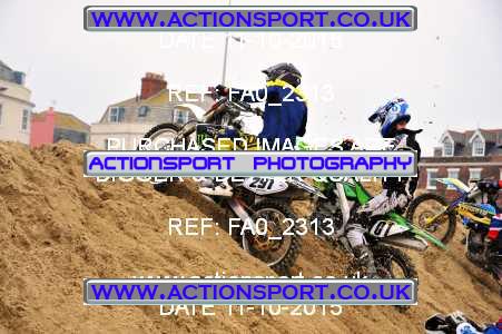 Photo: FA0_2313 ActionSport Photography 11/10/2015 AMCA Purbeck MXC Weymouth Beach Race  _1_Juniors #291