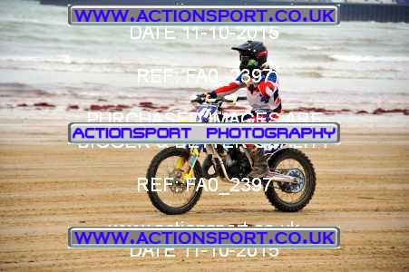 Photo: FA0_2397 ActionSport Photography 11/10/2015 AMCA Purbeck MXC Weymouth Beach Race  _1_Juniors #41