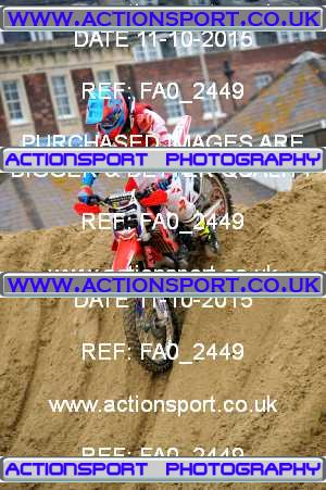 Photo: FA0_2449 ActionSport Photography 11/10/2015 AMCA Purbeck MXC Weymouth Beach Race  _1_Juniors #86
