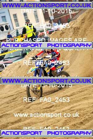 Photo: FA0_2453 ActionSport Photography 11/10/2015 AMCA Purbeck MXC Weymouth Beach Race  _1_Juniors #41