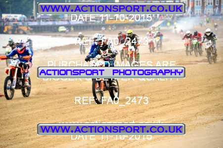 Photo: FA0_2473 ActionSport Photography 11/10/2015 AMCA Purbeck MXC Weymouth Beach Race  _2_Seniors #101