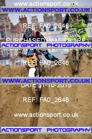 Photo: FA0_2646 ActionSport Photography 11/10/2015 AMCA Purbeck MXC Weymouth Beach Race  _2_Seniors #15