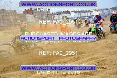 Photo: FA0_2951 ActionSport Photography 11/10/2015 AMCA Purbeck MXC Weymouth Beach Race  _1_Juniors #11
