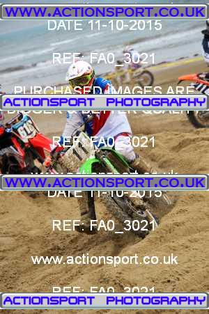 Photo: FA0_3021 ActionSport Photography 11/10/2015 AMCA Purbeck MXC Weymouth Beach Race  _1_Juniors #11