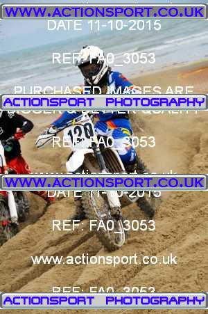 Photo: FA0_3053 ActionSport Photography 11/10/2015 AMCA Purbeck MXC Weymouth Beach Race  _1_Juniors #120