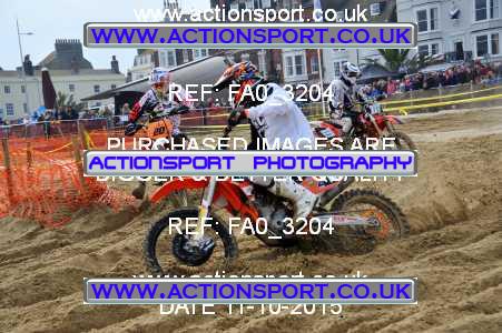 Photo: FA0_3204 ActionSport Photography 11/10/2015 AMCA Purbeck MXC Weymouth Beach Race  _1_Juniors #45