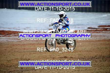 Photo: FA0_3248 ActionSport Photography 11/10/2015 AMCA Purbeck MXC Weymouth Beach Race  _1_Juniors #120