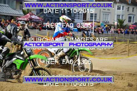 Photo: FA0_3305 ActionSport Photography 11/10/2015 AMCA Purbeck MXC Weymouth Beach Race  _1_Juniors #11