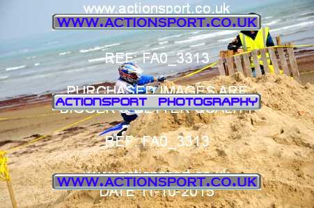 Photo: FA0_3313 ActionSport Photography 11/10/2015 AMCA Purbeck MXC Weymouth Beach Race  _1_Juniors : Unidentified