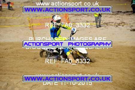 Photo: FA0_3332 ActionSport Photography 11/10/2015 AMCA Purbeck MXC Weymouth Beach Race  _1_Juniors #425