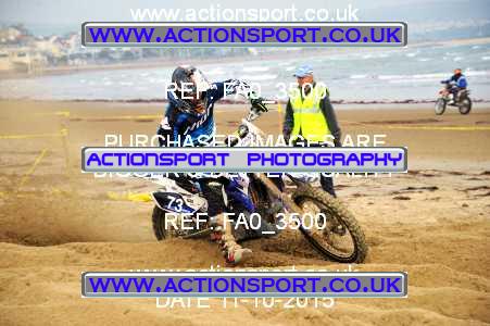 Photo: FA0_3500 ActionSport Photography 11/10/2015 AMCA Purbeck MXC Weymouth Beach Race  _2_Seniors #73