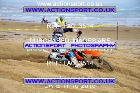 Photo: FA0_3514 ActionSport Photography 11/10/2015 AMCA Purbeck MXC Weymouth Beach Race  _2_Seniors #701