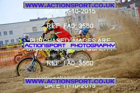 Photo: FA0_3560 ActionSport Photography 11/10/2015 AMCA Purbeck MXC Weymouth Beach Race  _2_Seniors #664
