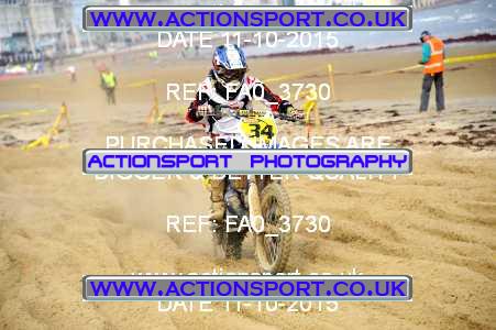 Photo: FA0_3730 ActionSport Photography 11/10/2015 AMCA Purbeck MXC Weymouth Beach Race  _2_Seniors #34