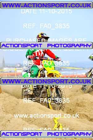 Photo: FA0_3835 ActionSport Photography 11/10/2015 AMCA Purbeck MXC Weymouth Beach Race  _2_Seniors #664