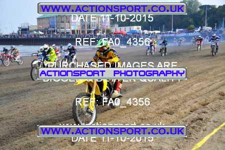 Photo: FA0_4356 ActionSport Photography 11/10/2015 AMCA Purbeck MXC Weymouth Beach Race  _1_Juniors #425