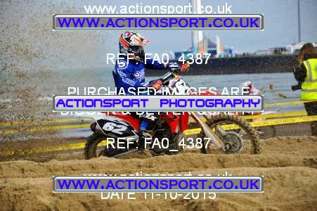 Photo: FA0_4387 ActionSport Photography 11/10/2015 AMCA Purbeck MXC Weymouth Beach Race  _1_Juniors #62